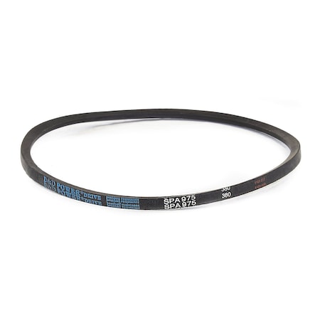 D&D SPA975 Metric V-Belt, 975mm Outside Length, 13 mm Top Width, 10 mm Thickness, 1 Ribs SPA975